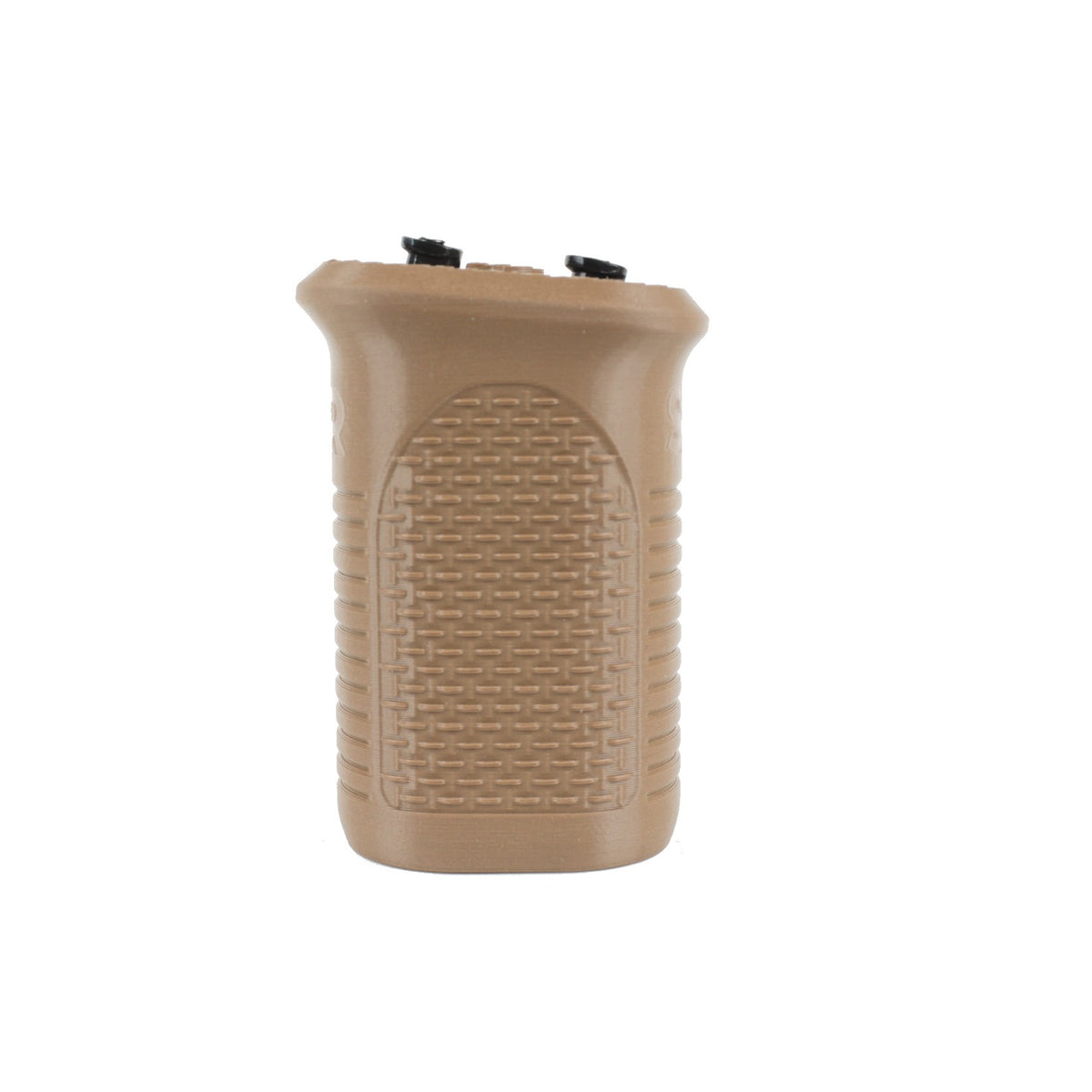 KeyMod-compatible Vertical Foregrip - Comfort Angle - Tan | Stealth Ridge
