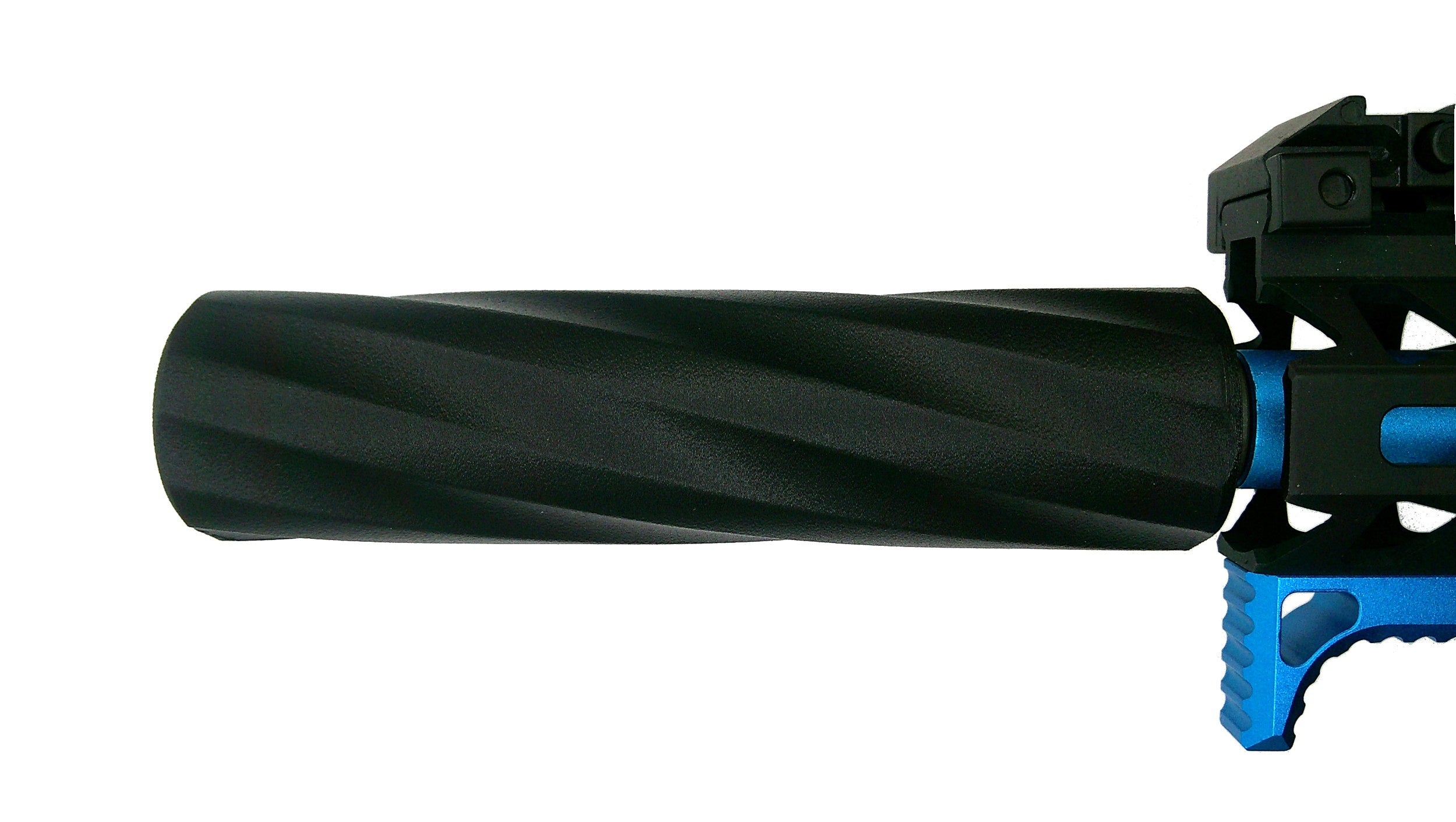 MJM-8 Twist Airsoft Mock Suppressor 14mm CCW